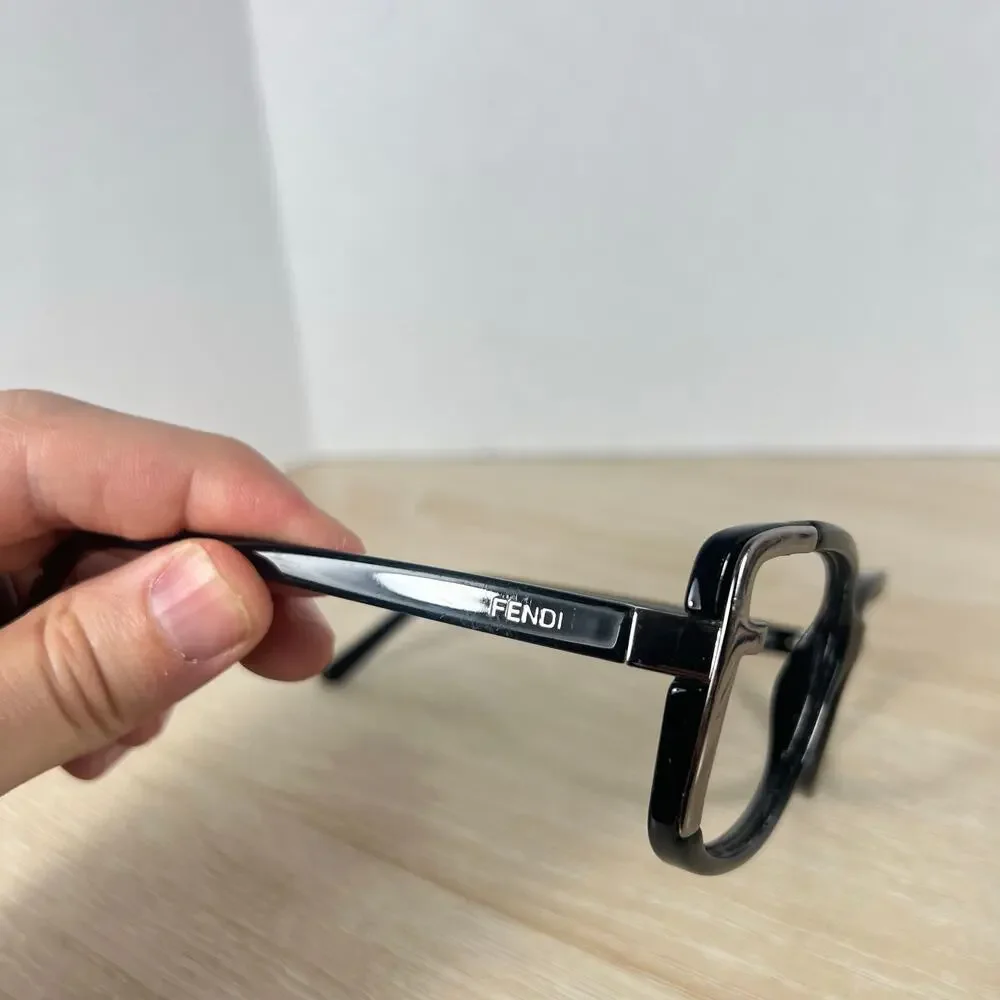 Fendi FS5224 001 Sunglasses Frames Only Black 60-16-135 Italy